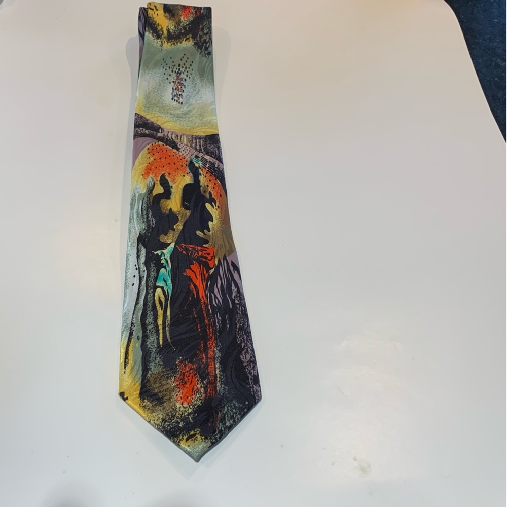 Salvador Dali Museum Silk Tie